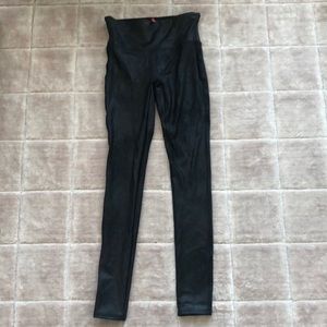 Spanx faux leather leggings